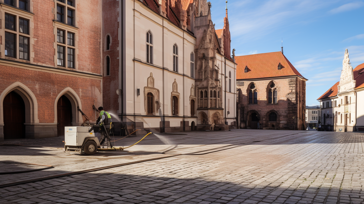Czyszczenie laserem kamienia a ochrona zabytków w Toruniu