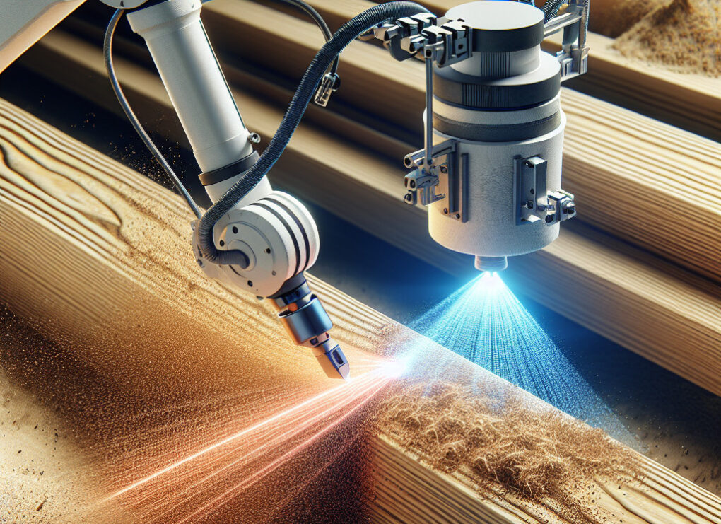 Laserreinigung von Holz in der Möbelindustrie