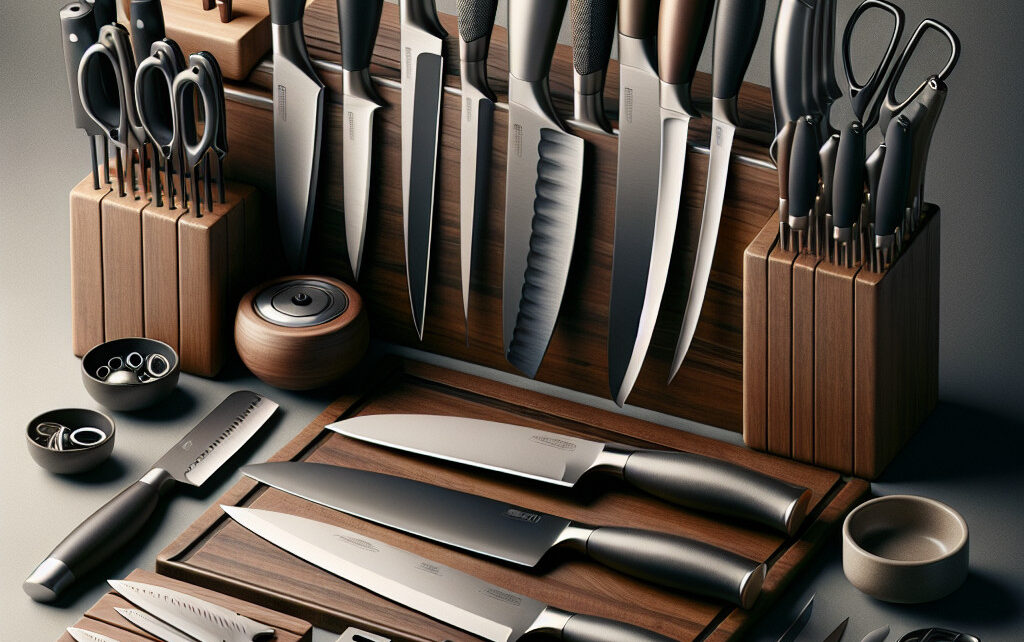 Zestawy noży kuchennych: Noże do krojenia potraw włoskich.